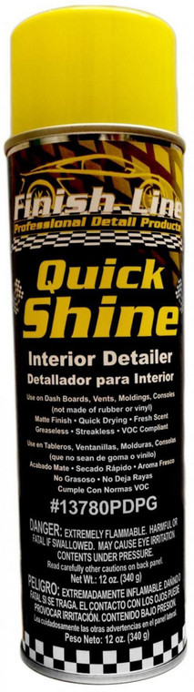 Finish Line Quick Shine - Professional Auto Interior Detailer