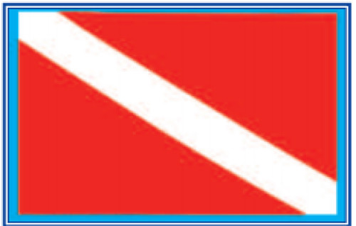 Dive Flag Sticker