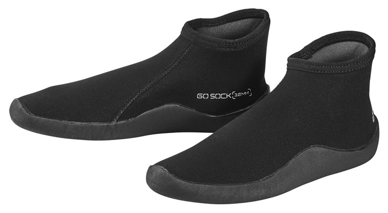 Scubapro Go Sock 3mm Thin Sole - Black