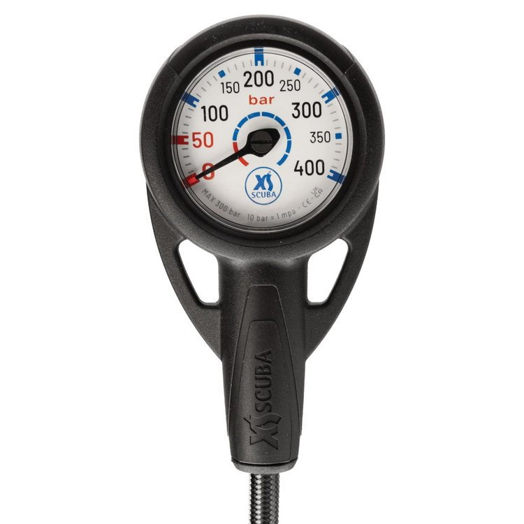 XS Scuba QuikVu Pressure Gauge (Metric)