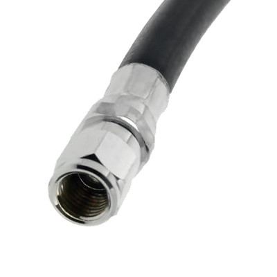 Storm 6" High Pressure Gauge Hose - Black