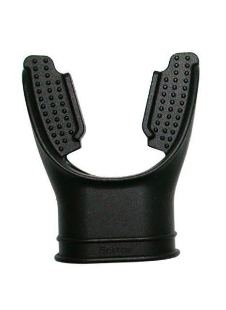 Storm Long Bite Scuba Regulator Silicone Mouthpiece - Black