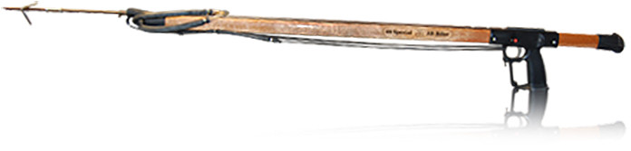 AB Biller 36in Special Speargun- Mahogany