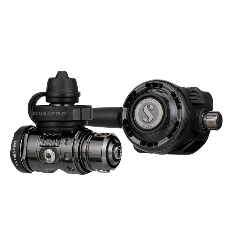 SCUBAPRO MK19 EVO Black-Tech DIN300/G260 Carbon Regulator System