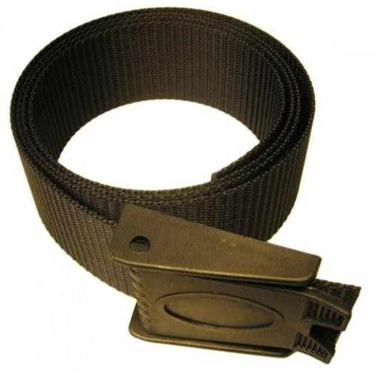 Innovative 60 in. Scuba Weight Belt with Plastic Buckle (Black)