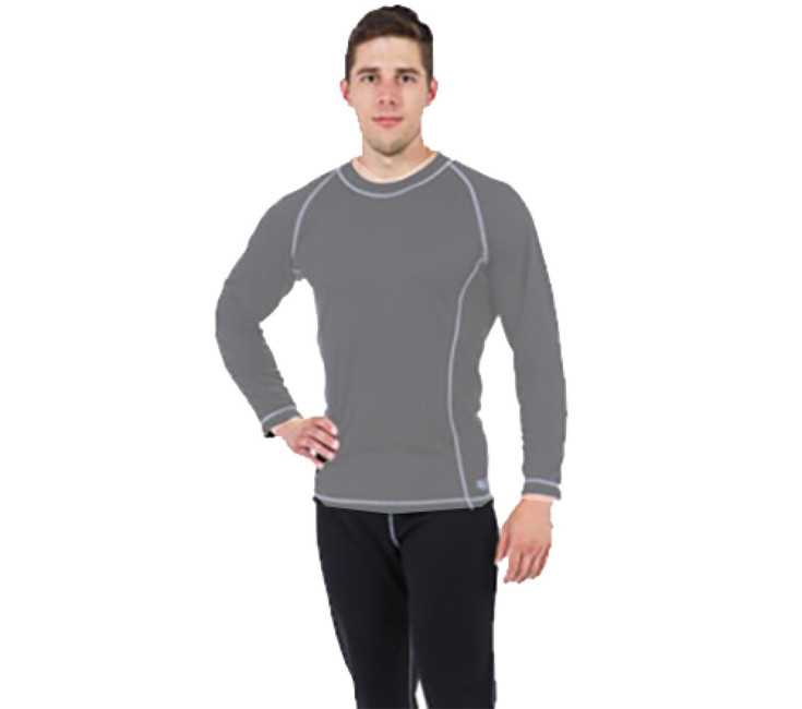 DUI Ecodivewear Base Layer Pants Mens - Black/Gray